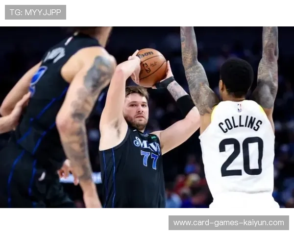 东契奇后仰三分稳稳命中，独行侠掌握住比赛主导权